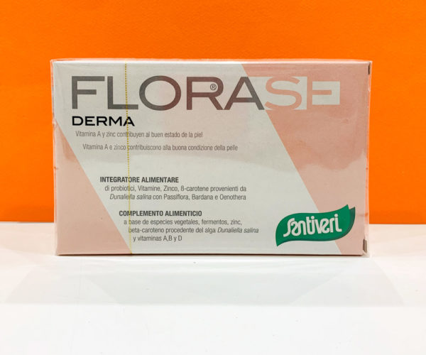 Capsule - florase derma - Santiveri | Erboristeria Erbainfusa Como | Shop Online