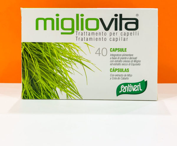 Capsule - migliovita 40 - Santiveri | Erboristeria Erbainfusa Como | Shop Online