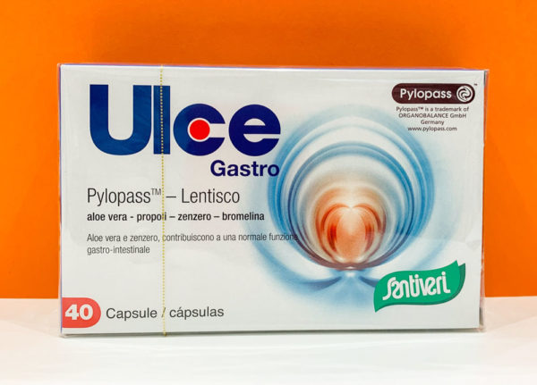 Capsule - ulce gastro - Santiveri | Erboristeria Erbainfusa Como | Shop Online