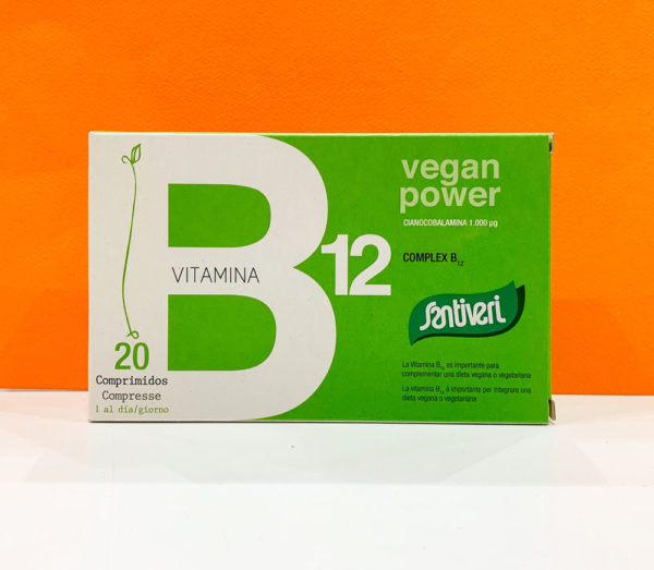 Compresse - vitamina B 12 - Santiveri | Erboristeria Erbainfusa Como | Shop Online