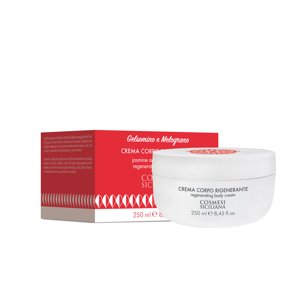 Crema corpo rigenerante - Gelsomino e melograno - Cosmesi Siciliana | Erboristeria Erbainfusa Como | Shop Online