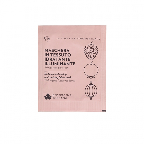 Maschera in tessuto idratante illuminante - Biofficina Toscana | Erboristeria Erbainfusa Como | Shop Online