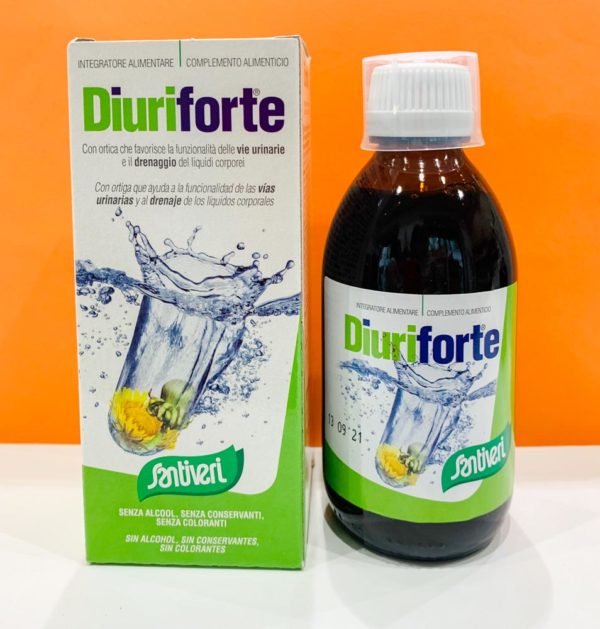 Sciroppo - diuriforte - Santiveri | Erboristeria Erbainfusa Como | Shop Online