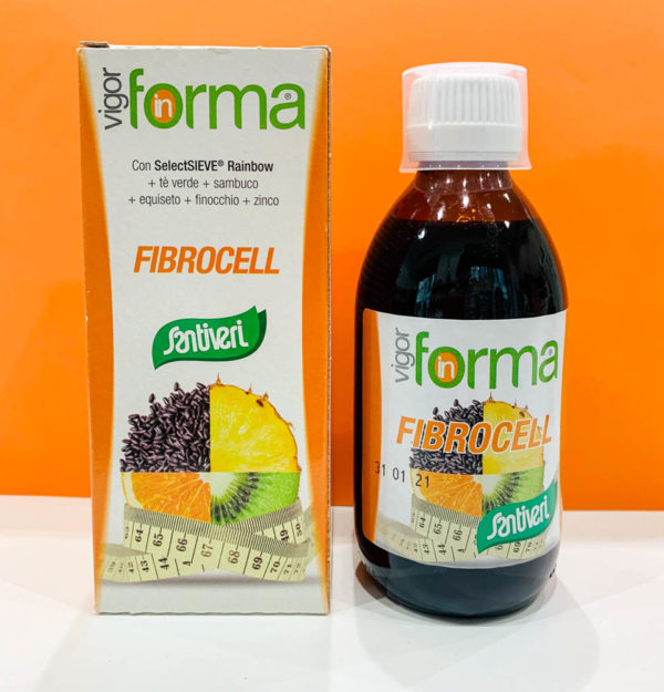 Sciroppo - vigor in forma fibrocell - Santiveri | Erboristeria Erbainfusa Como | Shop Online