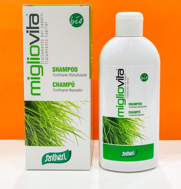 Shampoo - migliovita fortificante - Santiveri | Erboristeria Erbainfusa Como | Shop Online