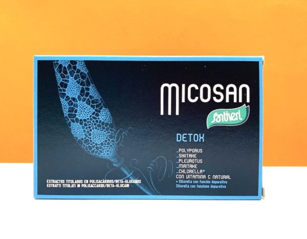 Capsule - micosan detox - Santiveri | Erboristeria Erbainfusa Como | Shop Online