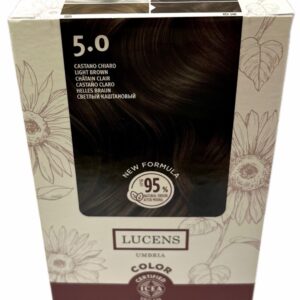 Colore naturale capelli - 5.0 castano chiaro - Lucens Umbria | Erboristeria Erbainfusa Como | Shop Online