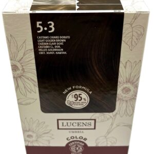 Colore naturale capelli - 5.3 cioccolato - Lucens Umbria | Erboristeria Erbainfusa Como | Shop Online