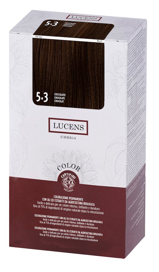 Colore naturale capelli - 5.3 cioccolato - Lucens Umbria | Erboristeria Erbainfusa Como | Shop Online