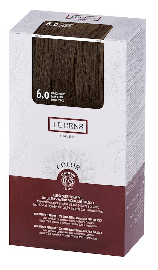 Colore naturale capelli - 6.0 biondo scuro - Lucens Umbria | Erboristeria Erbainfusa Como | Shop Online