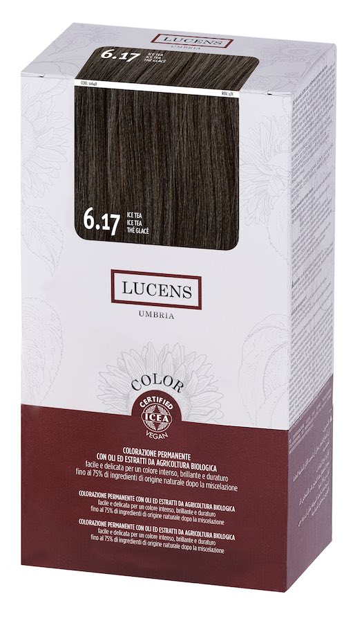 Colore naturale capelli - 6.17 ice tea - Lucens Umbria | Erboristeria Erbainfusa Como | Shop Online