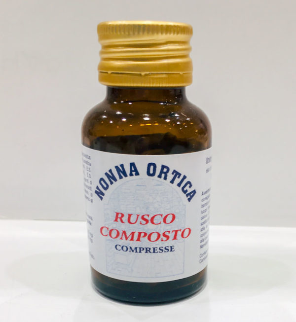 Compresse - rusco composto - Nonna Ortica | Erboristeria Erbainfusa Como | Shop Online