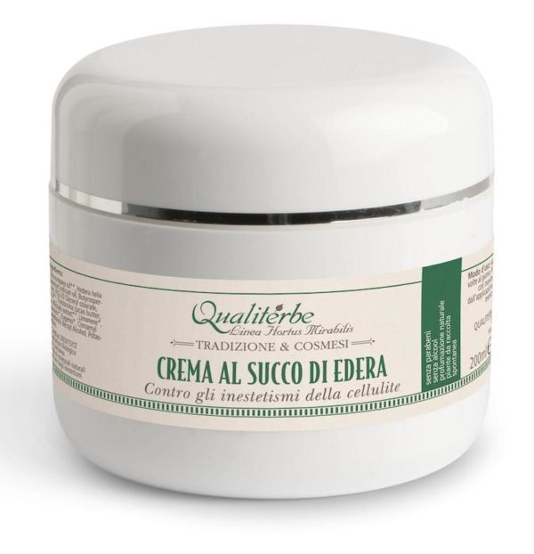 Crema corpo - succo di edera 65% - Qualiterbe | Erboristeria Erbainfusa Como | Shop Online