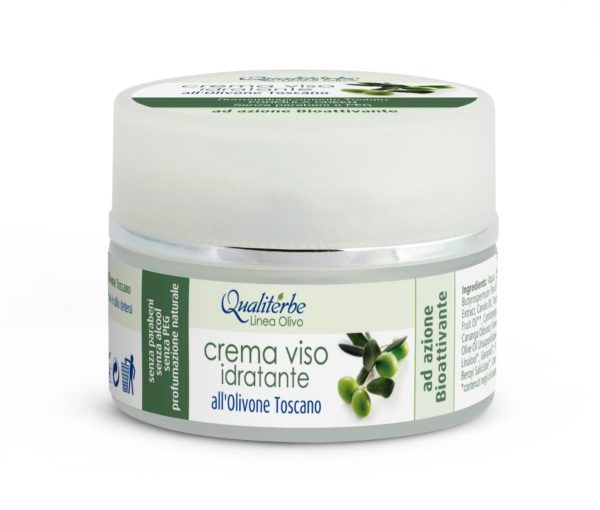Crema viso superidratante all'olivone toscano - Qualiterbe | Erboristeria Erbainfusa Como | Shop Online