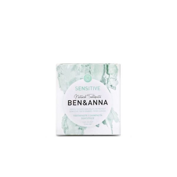 Dentifricio - sensitive - confezione - Ben & Ann | Erboristeria Erbainfusa Como | Shop Online