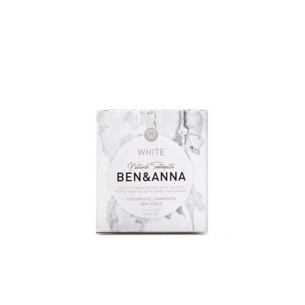 Dentifricio - white - confezione - Ben & Ann | Erboristeria Erbainfusa Como | Shop Online