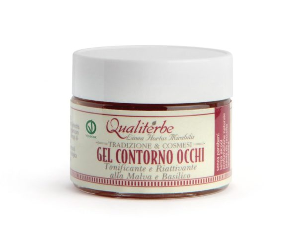 Gel contorno occhi all'infuso di malva - Qualiterbe | Erboristeria Erbainfusa Como | Shop Online