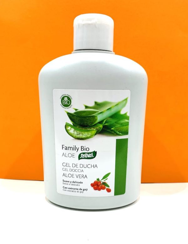 Gel doccia aloe vera - Santiveri | Erboristeria Erbainfusa Como | Shop Online