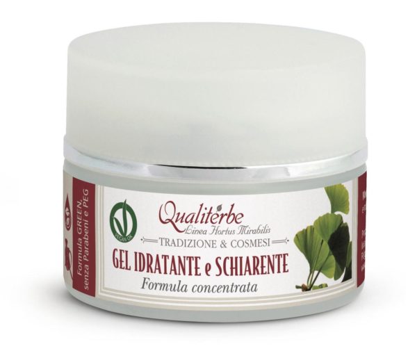 Gel idratante e schiarente macchie cutanee - Qualiterbe | Erboristeria Erbainfusa Como | Shop Online