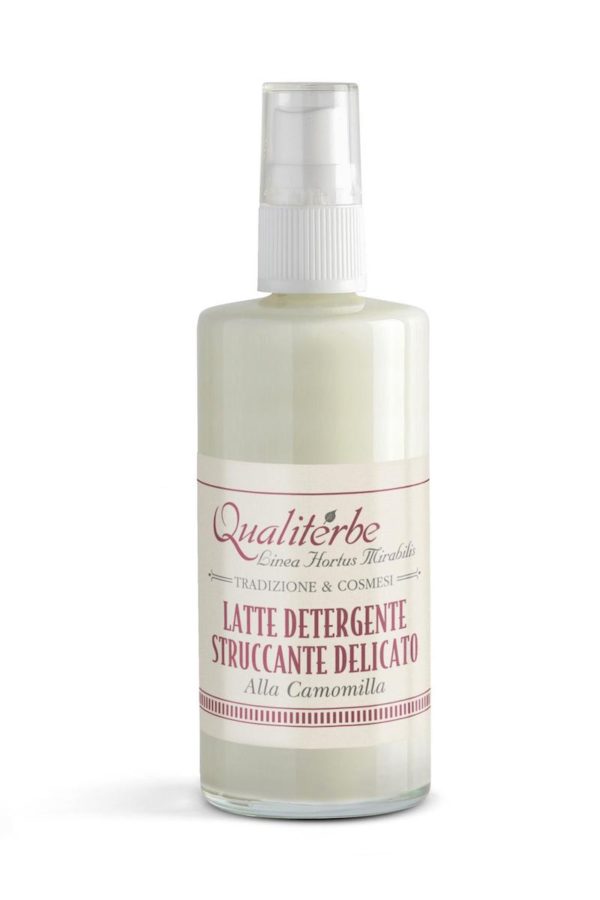 Latte detergente - struccante alla camomilla - Qualiterbe | Erboristeria Erbainfusa Como | Shop Online