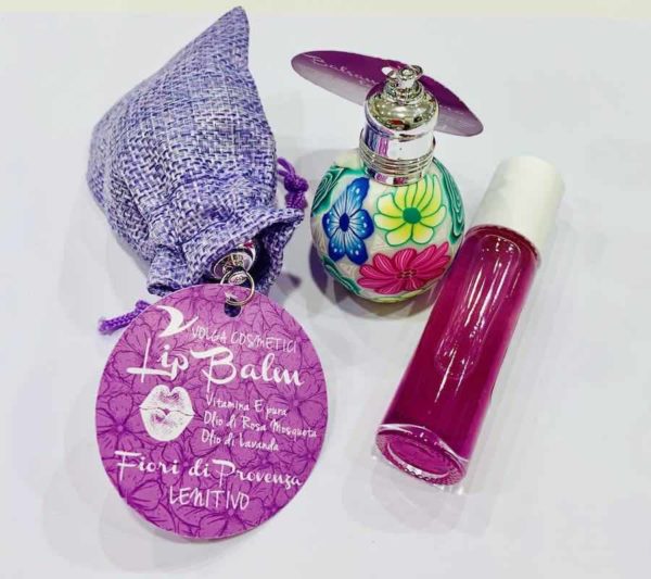 Lip balm - fiori di Provenza - Volga Cosmetici | Erboristeria Erbainfusa Como | Shop Online