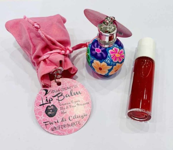 Lip balm - fiori di ciliegio - Volga Cosmetici | Erboristeria Erbainfusa Como | Shop Online