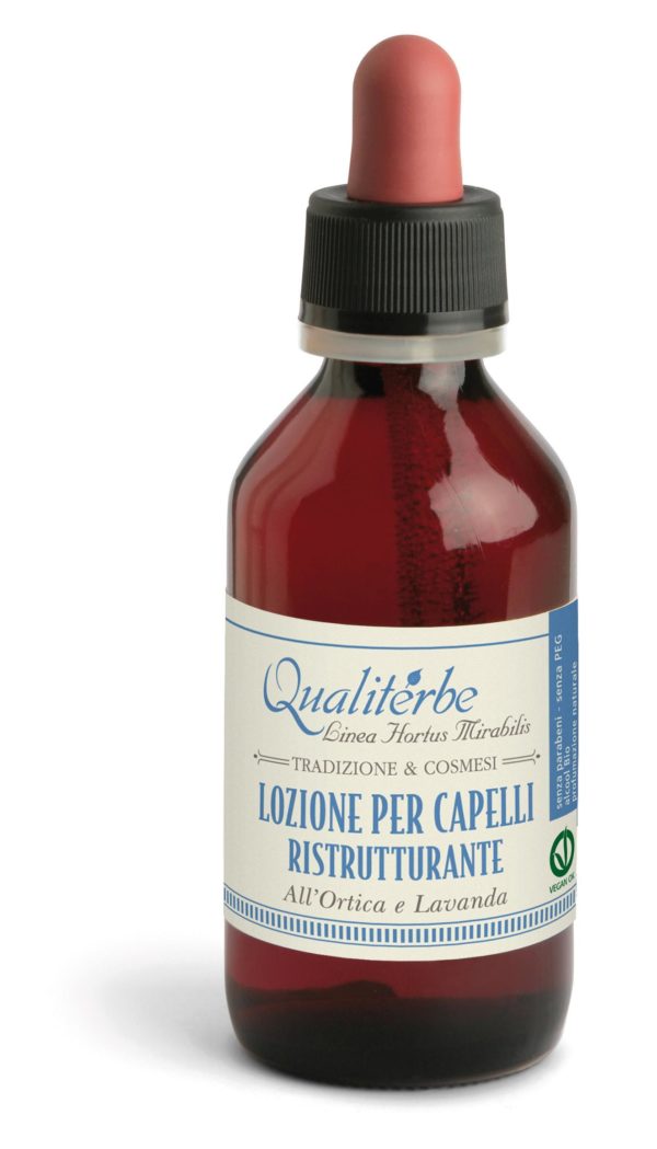 Lozione capelli ristrutturante all'ortica e lavanda - Qualiterbe | Erboristeria Erbainfusa Como | Shop Online