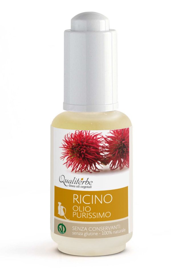 Olio - Ricino purissimo - Qualiterbe | Erboristeria Erbainfusa Como | Shop Online