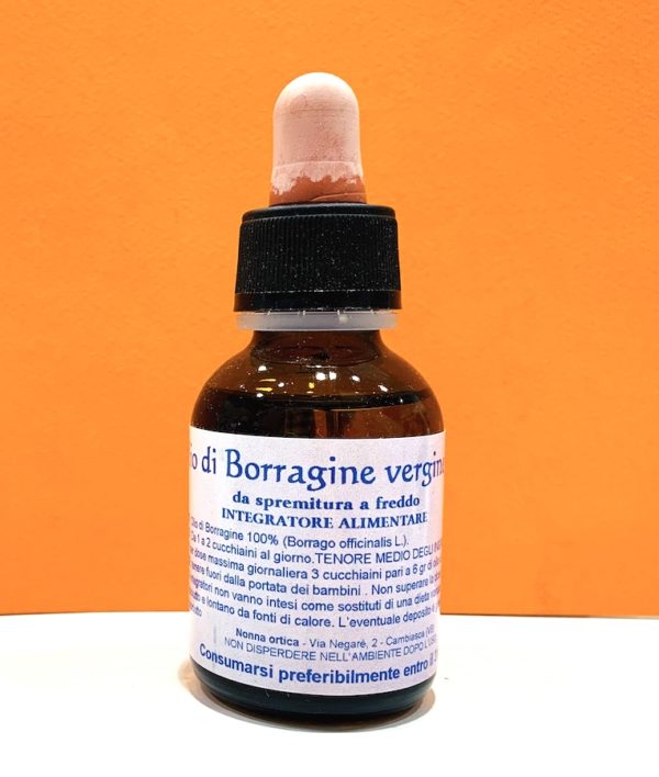 Olio di borraggine vergine - Nonna Ortica | Erboristeria Erbainfusa Como | Shop Online