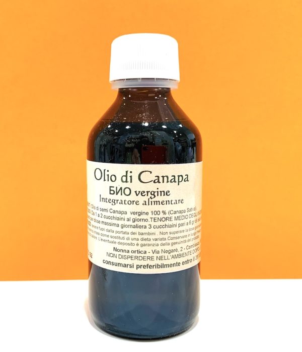 Olio di canapa - Nonna Ortica | Erboristeria Erbainfusa Como | Shop Online