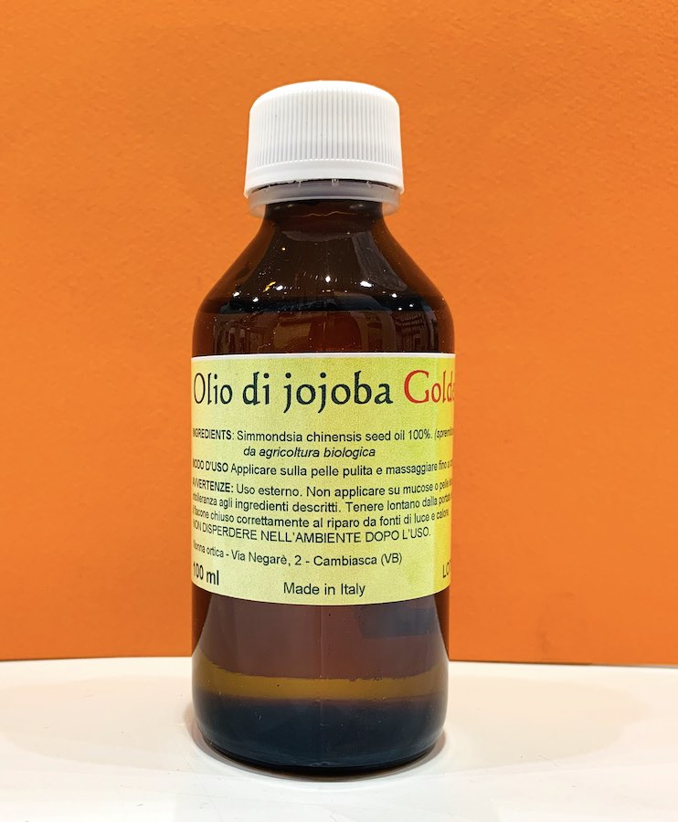 Olio di jojoba golden - Nonna Ortica | Erboristeria Erbainfusa Como | Shop Online Olio di jojoba golden - Nonna Ortica | Erboristeria Erbainfusa Como | Shop Online