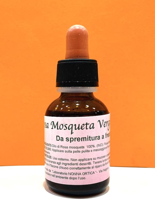 Olio di rosa mosqueta vergine - Nonna Ortica | Erboristeria Erbainfusa Como | Shop Online