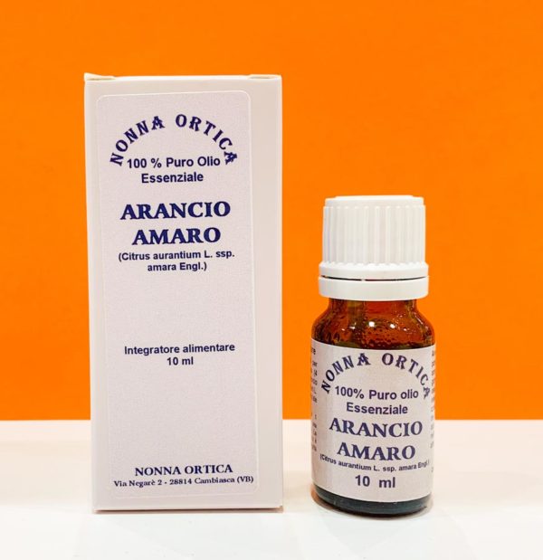 Olio essenziale - arancio amaro - Nonna Ortica | Erboristeria Erbainfusa Como | Shop Online