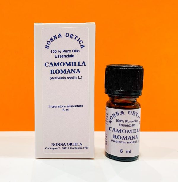 Olio essenziale - camomilla romana - Nonna Ortica | Erboristeria Erbainfusa Como | Shop Online