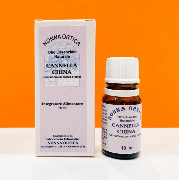 Olio essenziale - cannella china - Nonna Ortica | Erboristeria Erbainfusa Como | Shop Online