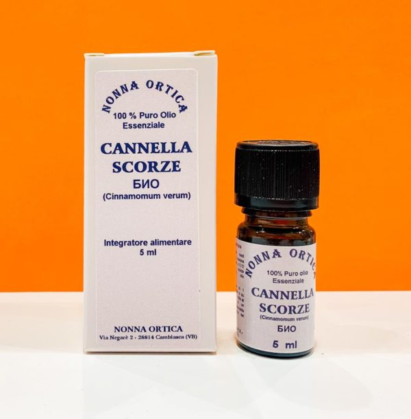Olio essenziale - cannella scorze - Nonna Ortica | Erboristeria Erbainfusa Como | Shop Online