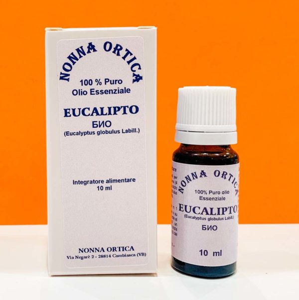 Olio essenziale - eucalipto globulus - Nonna Ortica | Erboristeria Erbainfusa Como | Shop Online