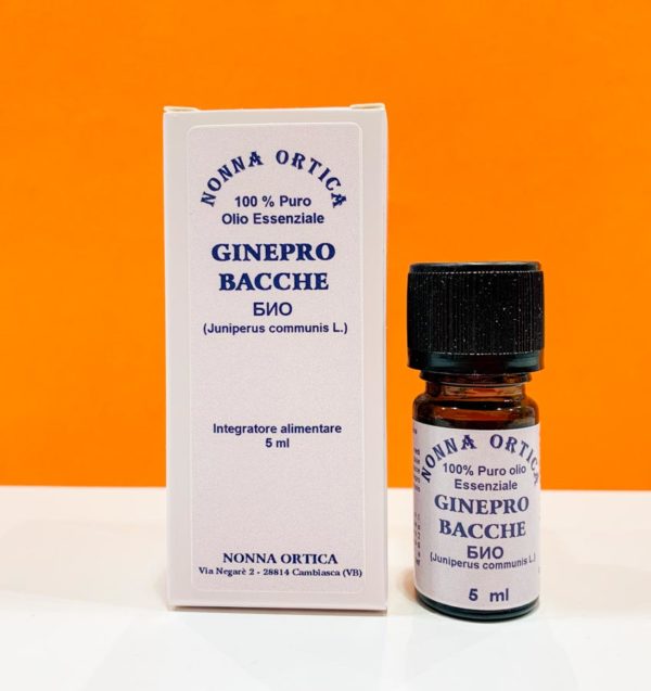 Olio essenziale - ginepro bacche - Nonna Ortica | Erboristeria Erbainfusa Como | Shop Online