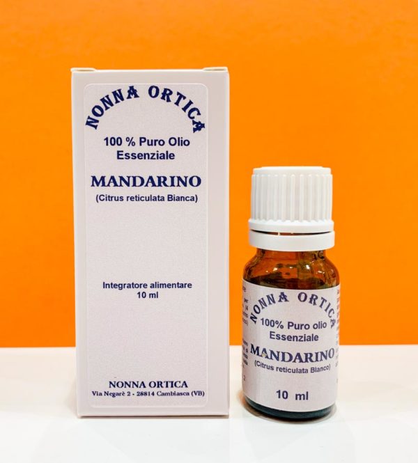 Olio essenziale - mandarino - Nonna Ortica | Erboristeria Erbainfusa Como | Shop Online