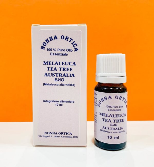 Olio essenziale - melaleuca tea tree 10 ml - Nonna Ortica | Erboristeria Erbainfusa Como | Shop Online