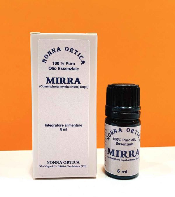 Olio essenziale - mirra - Nonna Ortica | Erboristeria Erbainfusa Como | Shop Online