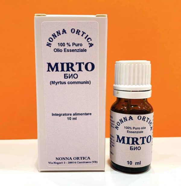 Olio essenziale - mirto - Nonna Ortica | Erboristeria Erbainfusa Como | Shop Online