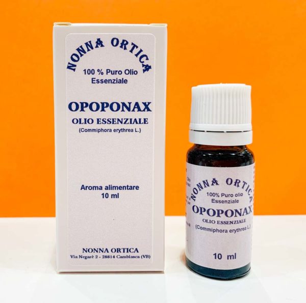 Olio essenziale - opoponax - Nonna Ortica | Erboristeria Erbainfusa Como | Shop Online