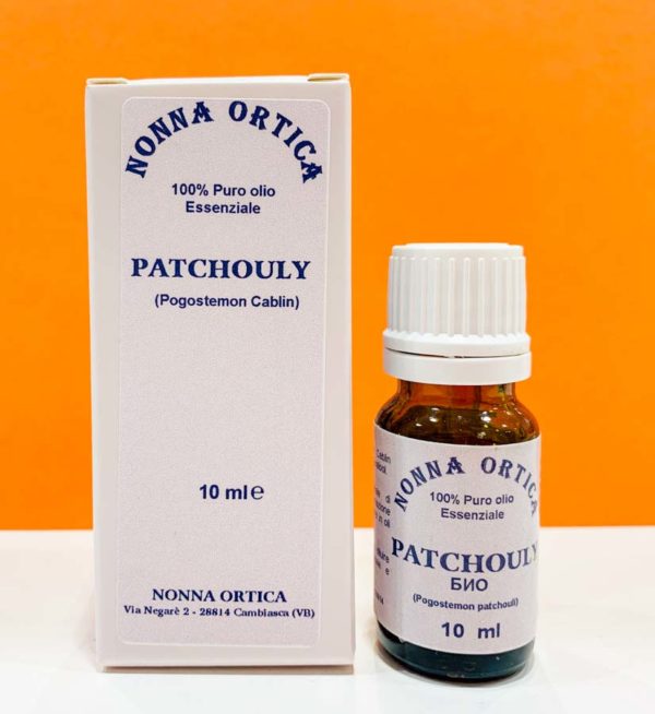 Olio essenziale - patchouly - Nonna Ortica | Erboristeria Erbainfusa Como | Shop Online