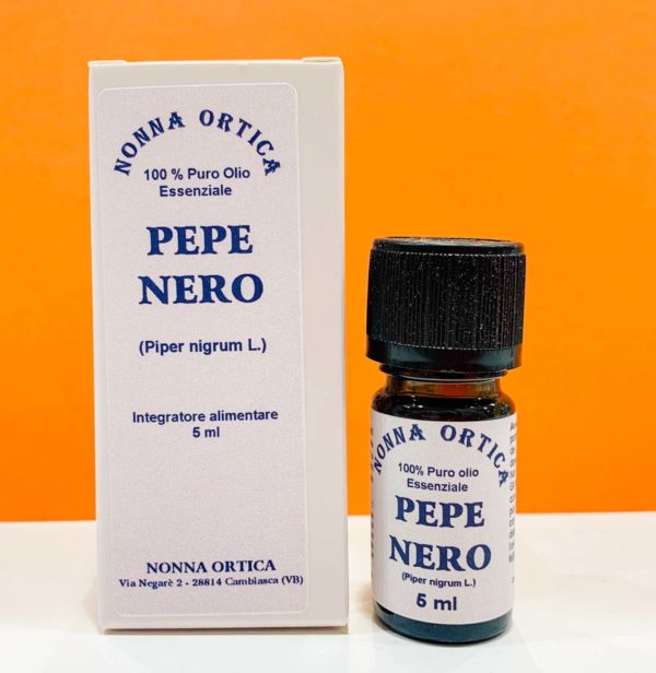 Olio essenziale - pepe nero - Nonna Ortica | Erboristeria Erbainfusa Como | Shop Online