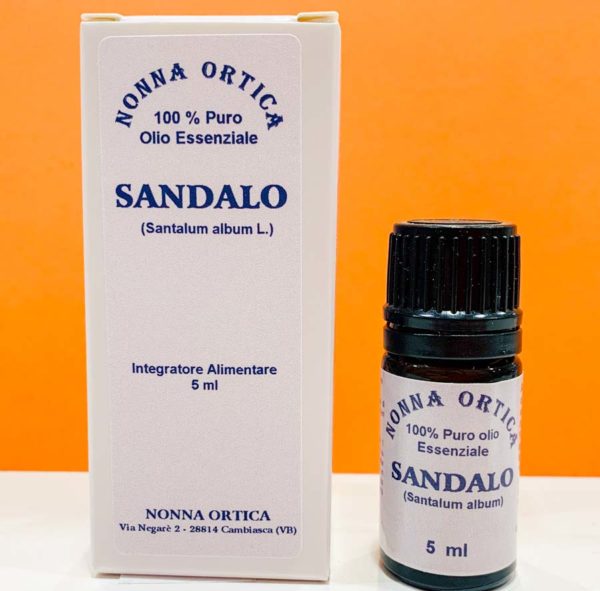 Olio essenziale - sandalo - Nonna Ortica | Erboristeria Erbainfusa Como | Shop Online