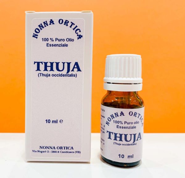 Olio essenziale - thuja - Nonna Ortica | Erboristeria Erbainfusa Como | Shop Online