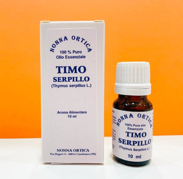 Olio essenziale - timo serpillo - Nonna Ortica | Erboristeria Erbainfusa Como | Shop Online