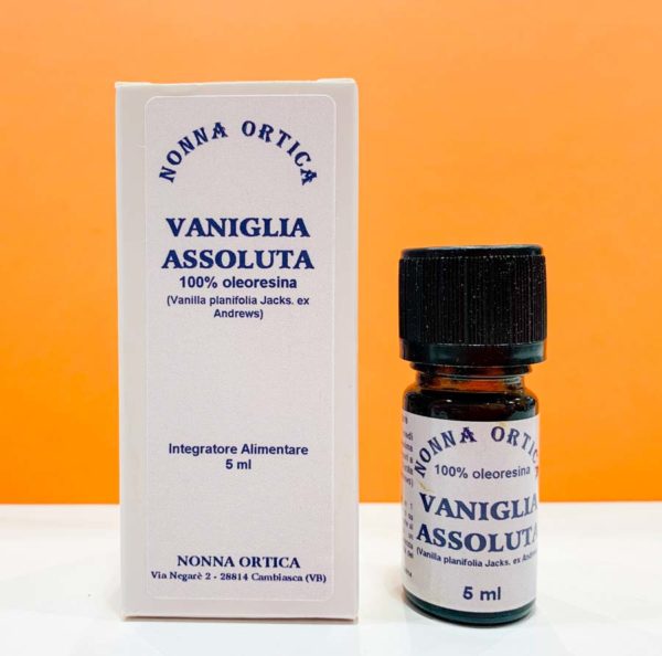 Olio essenziale - vaniglia assoluta - Nonna Ortica | Erboristeria Erbainfusa Como | Shop Online