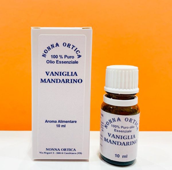 Olio essenziale - vaniglia mandarino - Nonna Ortica | Erboristeria Erbainfusa Como | Shop Online